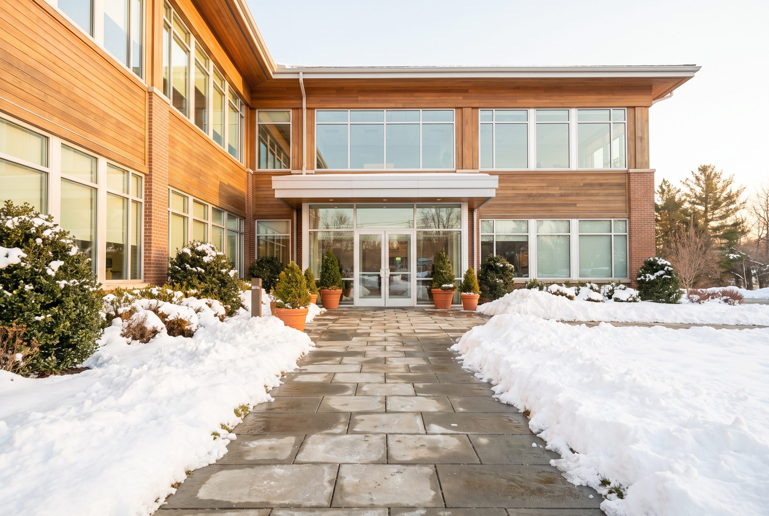 Winterdienst und Schneeräumung durch BRU GmbH